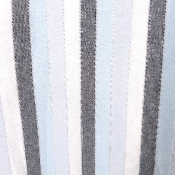 Loveriche Mini Dress Flare Striped Tassels Ruffled Hem Cotton LD42842 SMALL - Picture 8 of 14